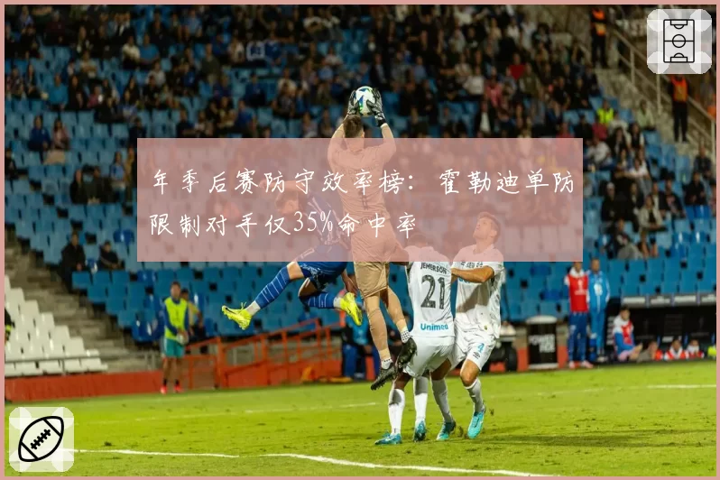 年季后赛防守效率榜：霍勒迪单防限制对手仅35%命中率